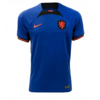 Camisa de time de futebol Holanda Replicas 2º Equipamento Mundo 2022 Manga Curta
